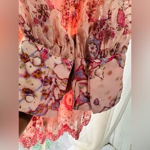 New with tag HEMANT & NANDITANina Mini Dressmint - PinkMint. Size Xs